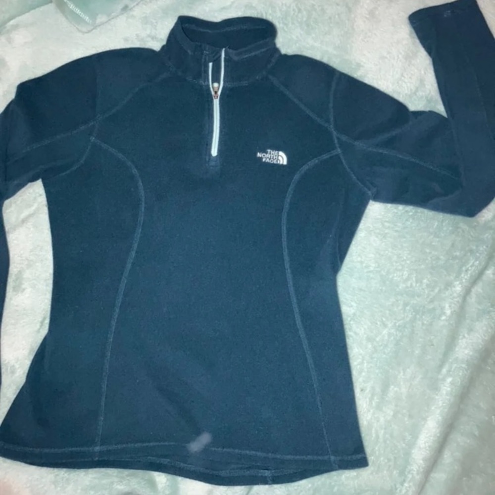 Womens North Face 1/4 Zip Fleece